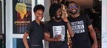 Un mensaje de reivindicaci&oacute;n de la historia Afro transmite el artista Robe L Ninho 