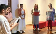 Alejandra Borrero fue homenajeada en el XV Festival Audiovisual Di&aacute;logo en Femenino