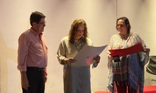 Alejandra Borrero fue homenajeada en el XV Festival Audiovisual Di&aacute;logo en Femenino