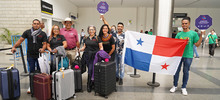 Delegaciones de USA, Chile, Cuba, Panam&aacute; y Hungr&iacute;a llegaron bailando a Cali