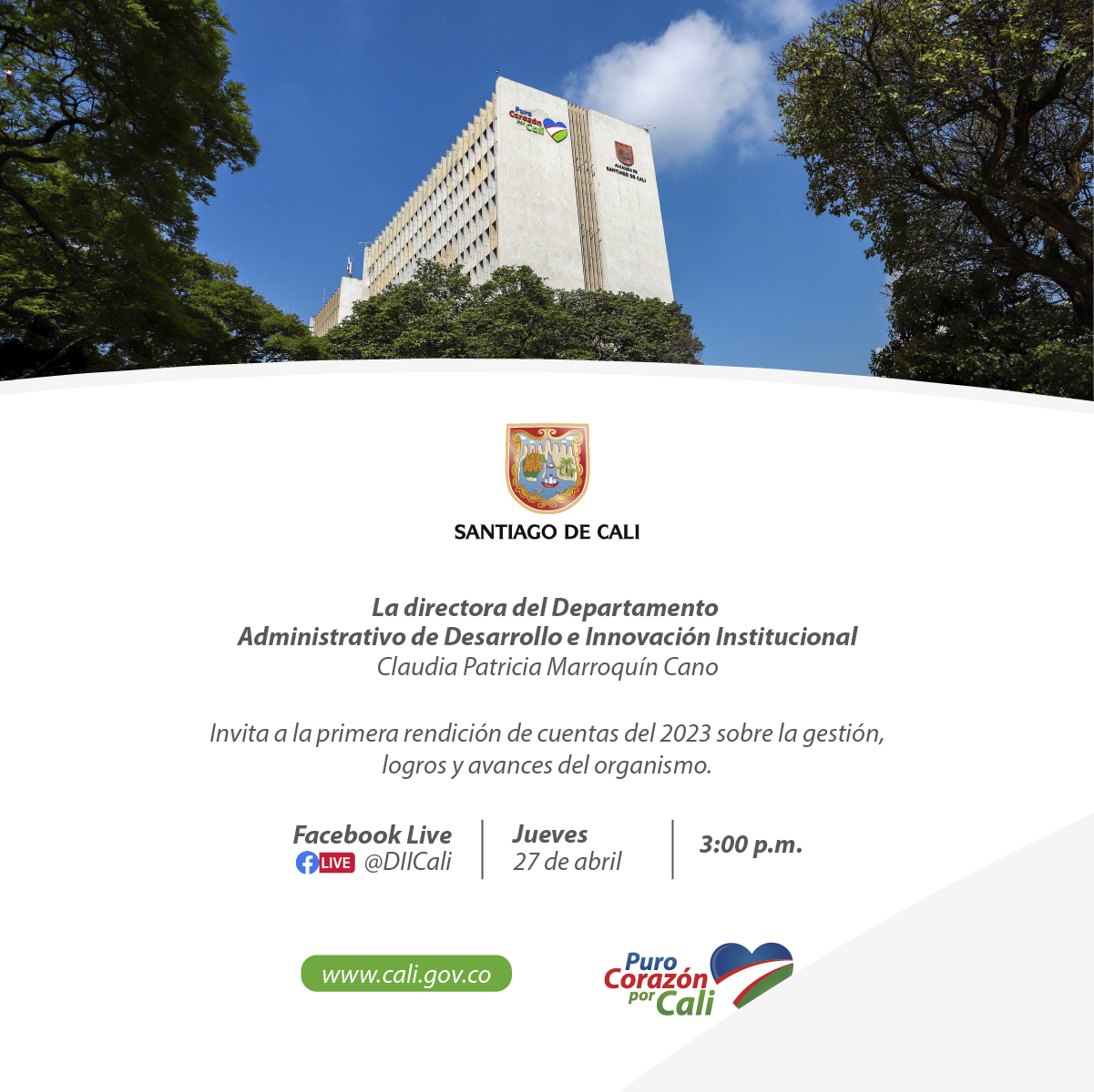 El jueves 27 de abril, Desarrollo e Innovación Institucional realizará su primer evento de diálogo 2023 El jueves 27 de abril, Desarrollo e Innovación Institucional realizará su primer evento de diálogo 2023