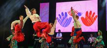 Un mensaje de hermandad y paz dej&oacute; la gala art&iacute;stica entre Colombia y Ucrania en el Teatro Jorge Isaacs