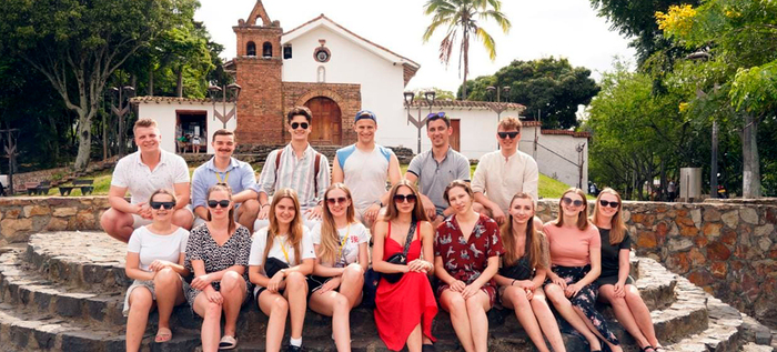 Los polacos siguen recorriendo lugares emblem&aacute;ticos de Cali