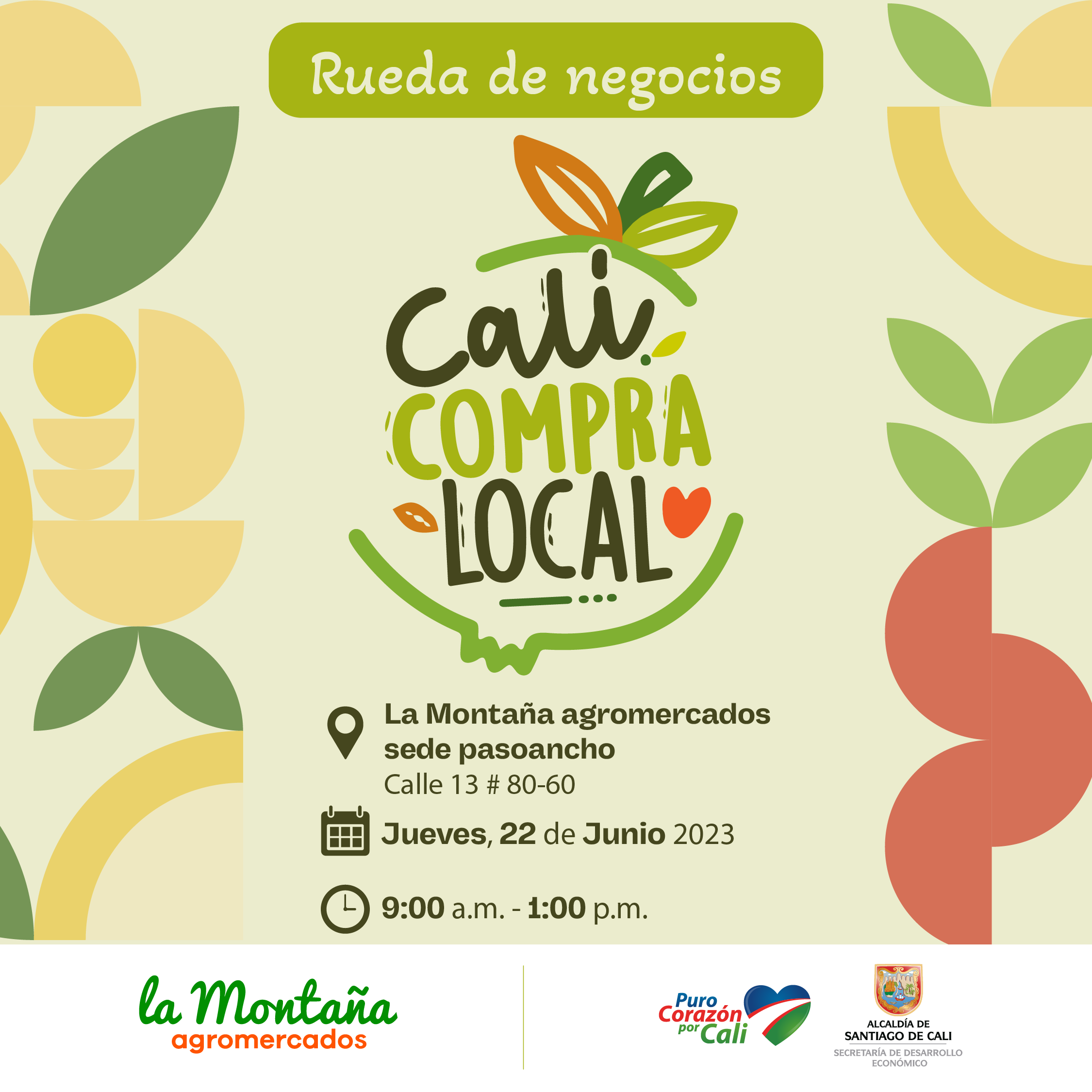 Productores rurales y emprendedores, tienen una cita en ‘Cali Compra Local’ Productores rurales y emprendedores, tienen una cita en ‘Cali Compra Local’