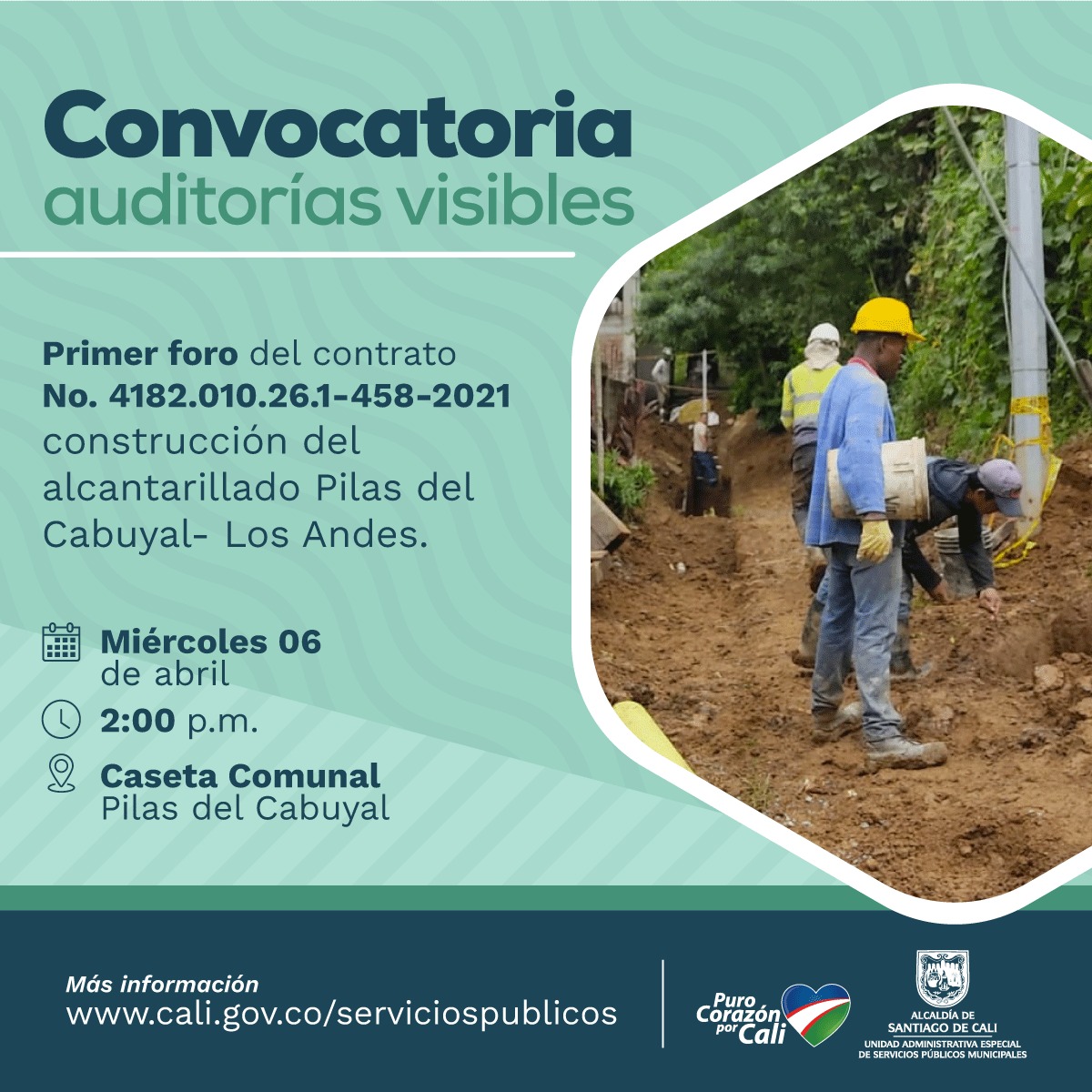 Convocatoria auditorias visibles Convocatoria auditorias visibles