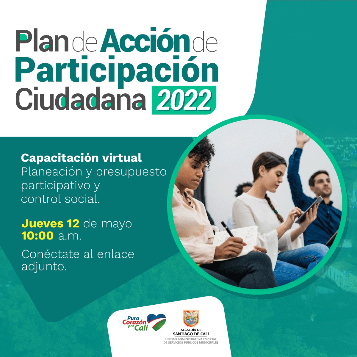 Capacitación virtual del plan de participación ciudadana Capacitación virtual del plan de participación ciudadana