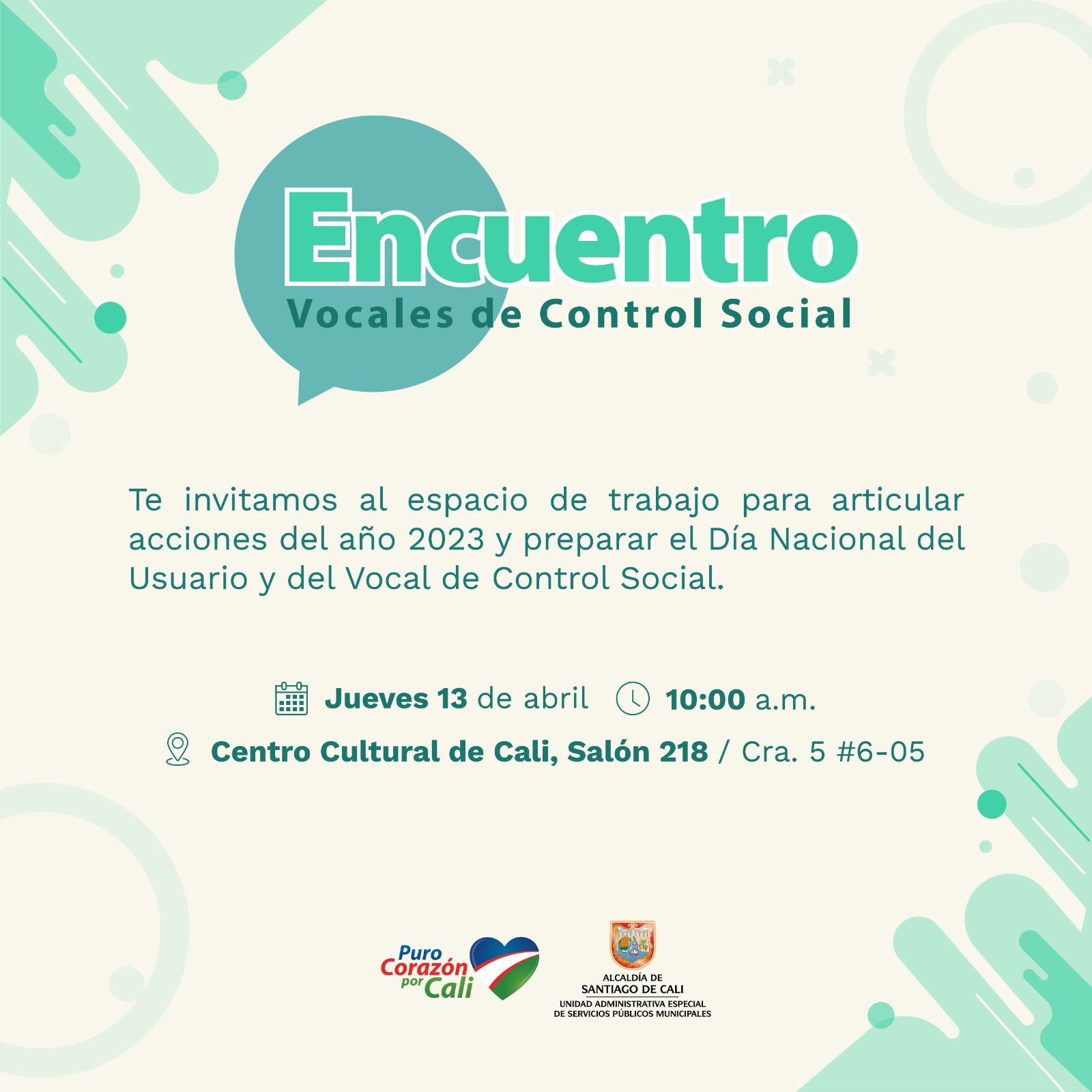 Encuetro de Vocales de Control Social 2023 Encuetro de Vocales de Control Social 2023