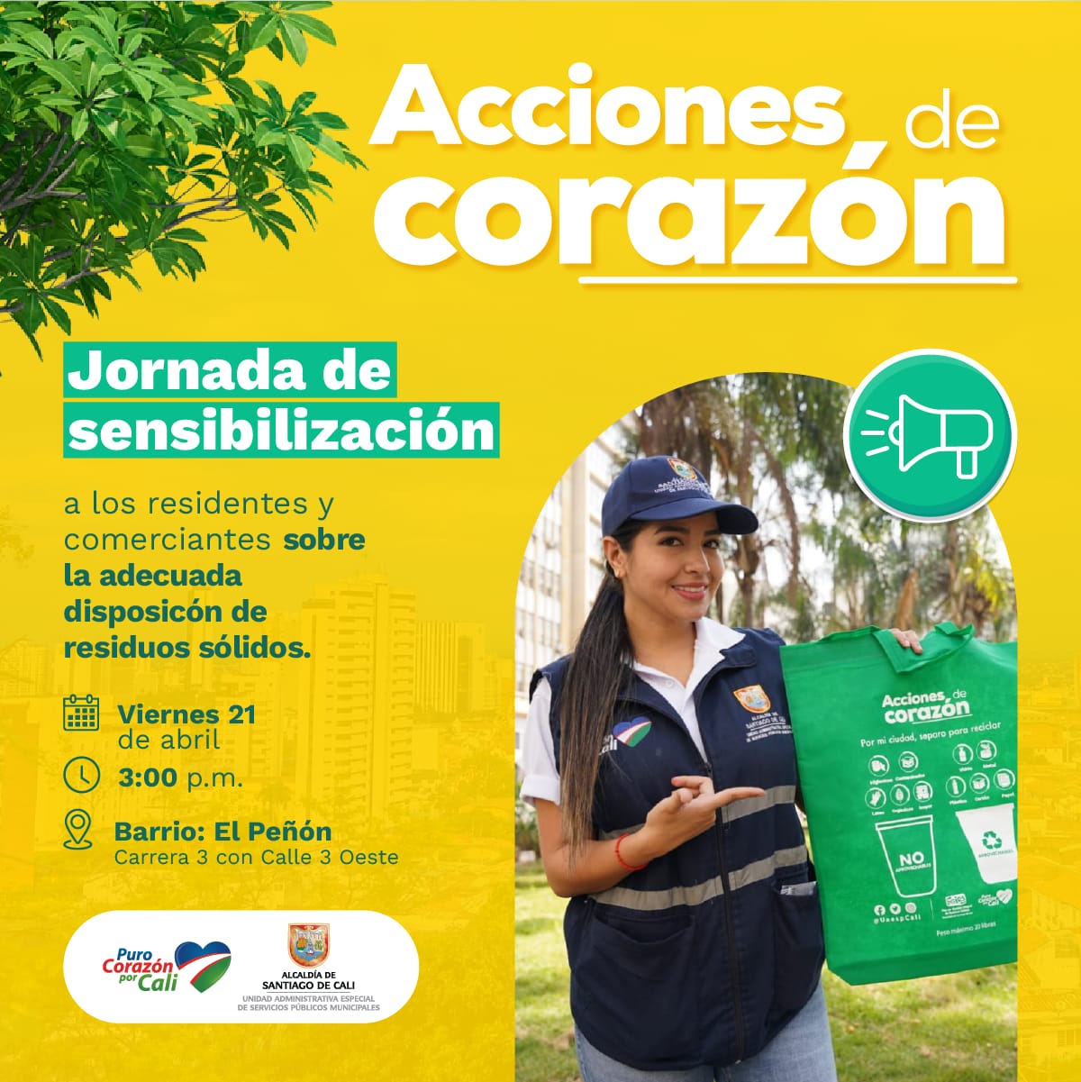 Jornada de sensibilización y pedagogía Jornada de sensibilización y pedagogía