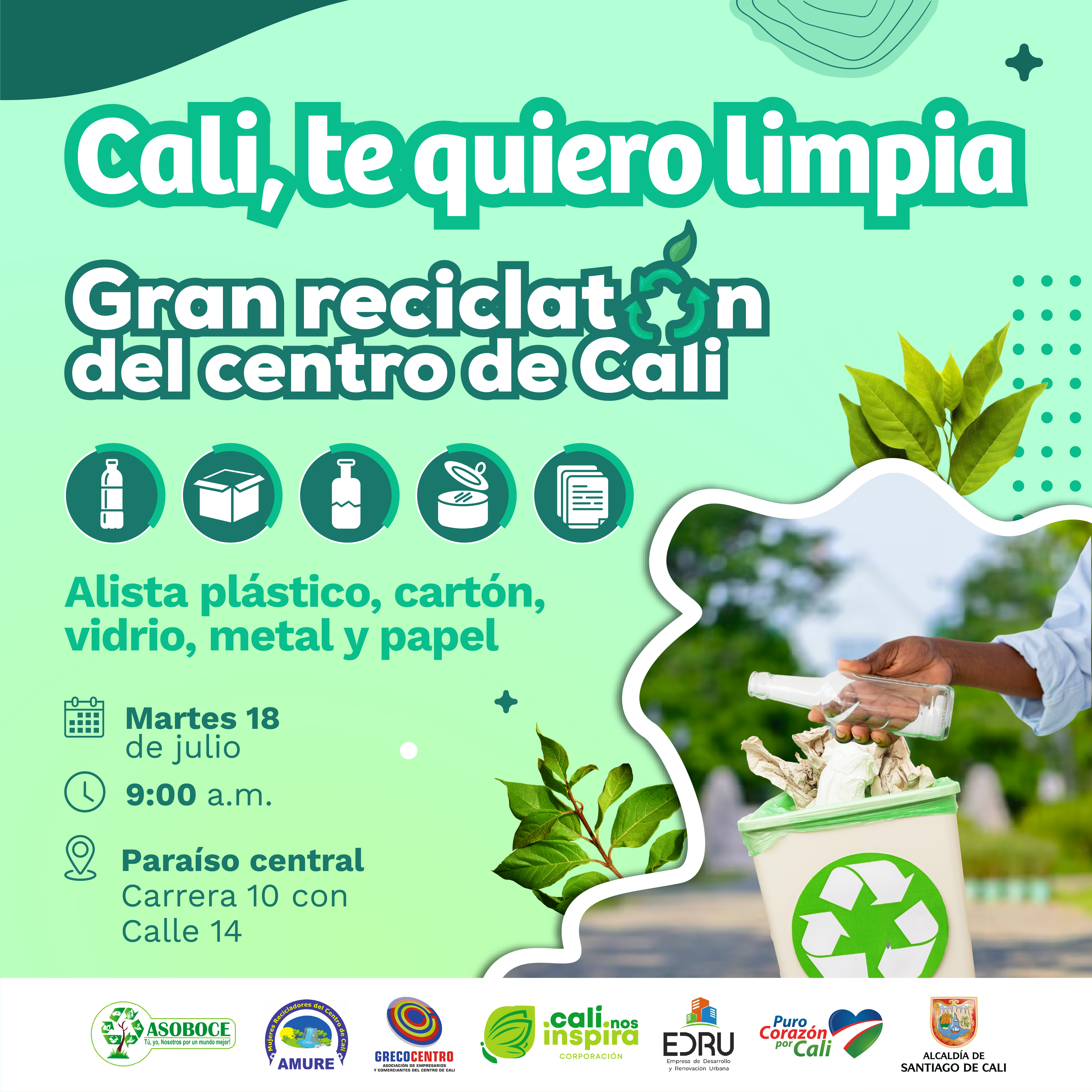 Reciclaton por el Centro Reciclaton por el Centro