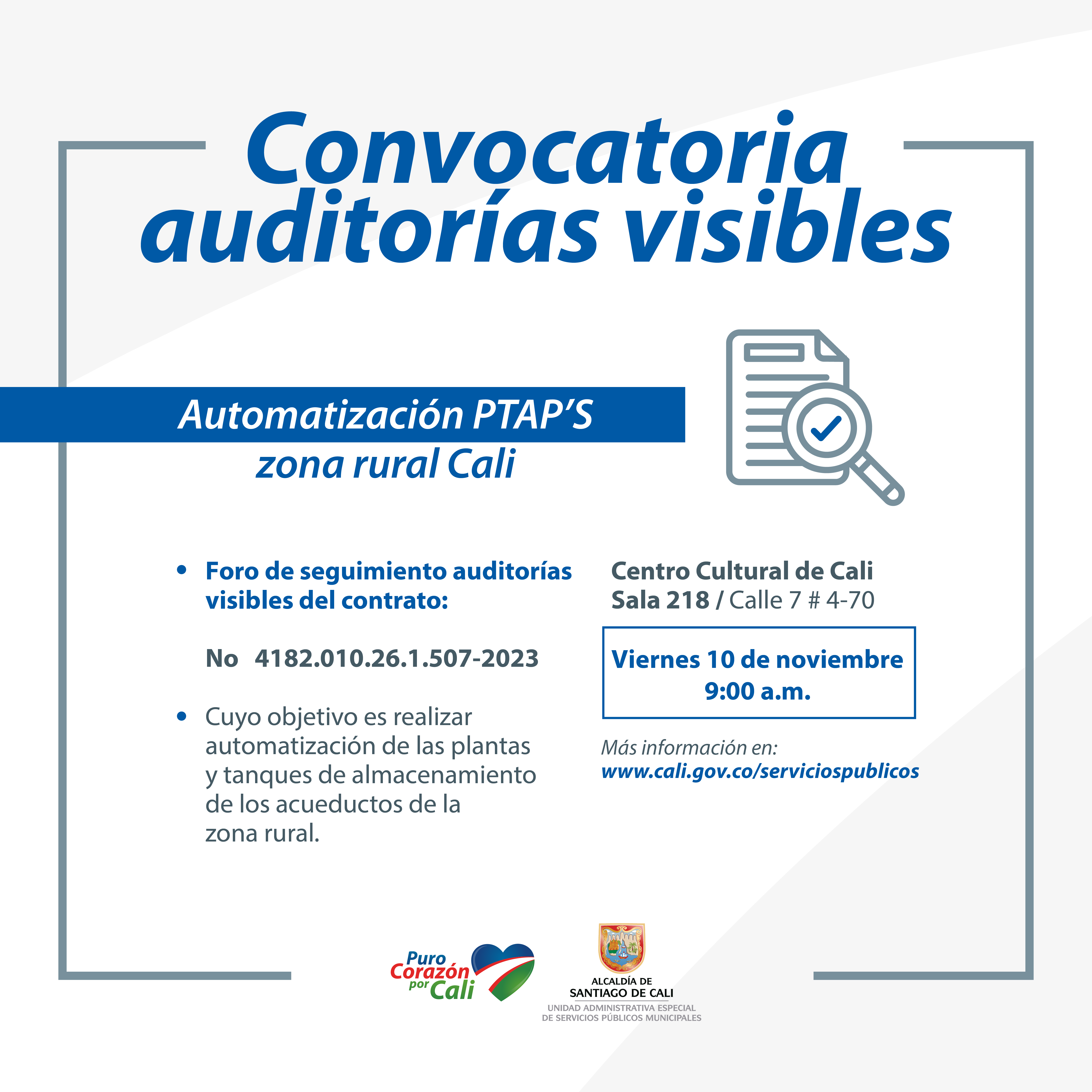 Foro de Auditorias Visibles Foro de Auditorias Visibles