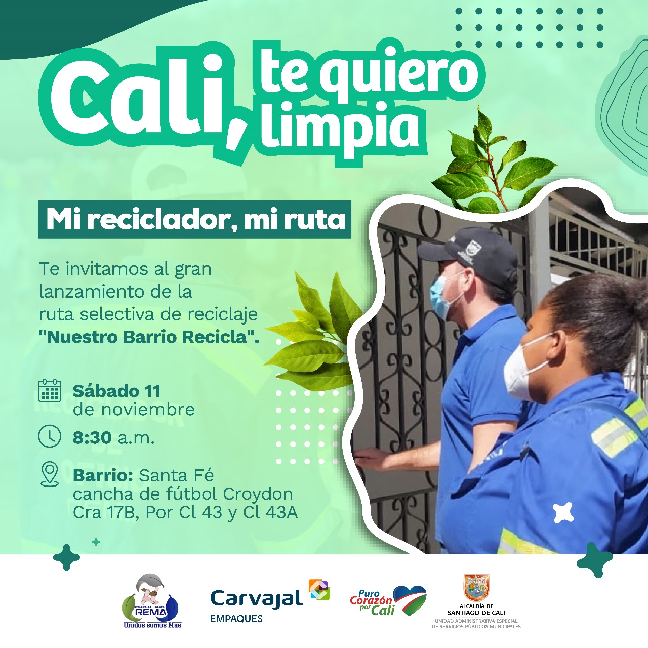 Lanzamiento ruta selectiva ´Mi Reciclador, Mi Ruta´ Lanzamiento ruta selectiva ´Mi Reciclador, Mi Ruta´