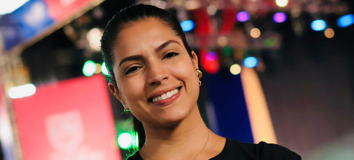 Sin subirse a la tarima del Mundial de Salsa, Viviana se rob&oacute; el show