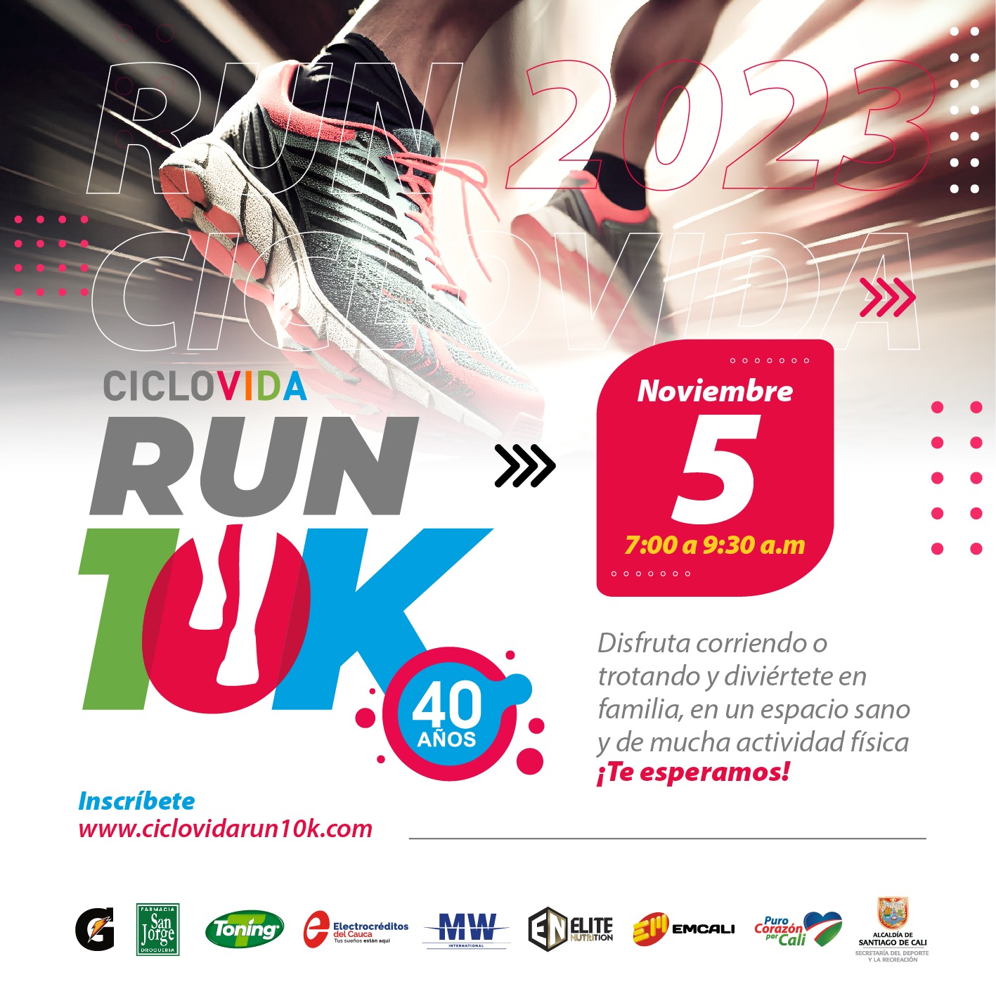 Ciclovida celebra 40 años al servicio de la salud y el deporte Ciclovida celebra 40 años al servicio de la salud y el deporte