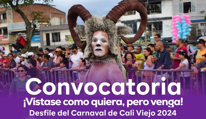Desfile del Carnaval de Cali Viejo: &iexcl;v&iacute;stase como quiera, pero venga!