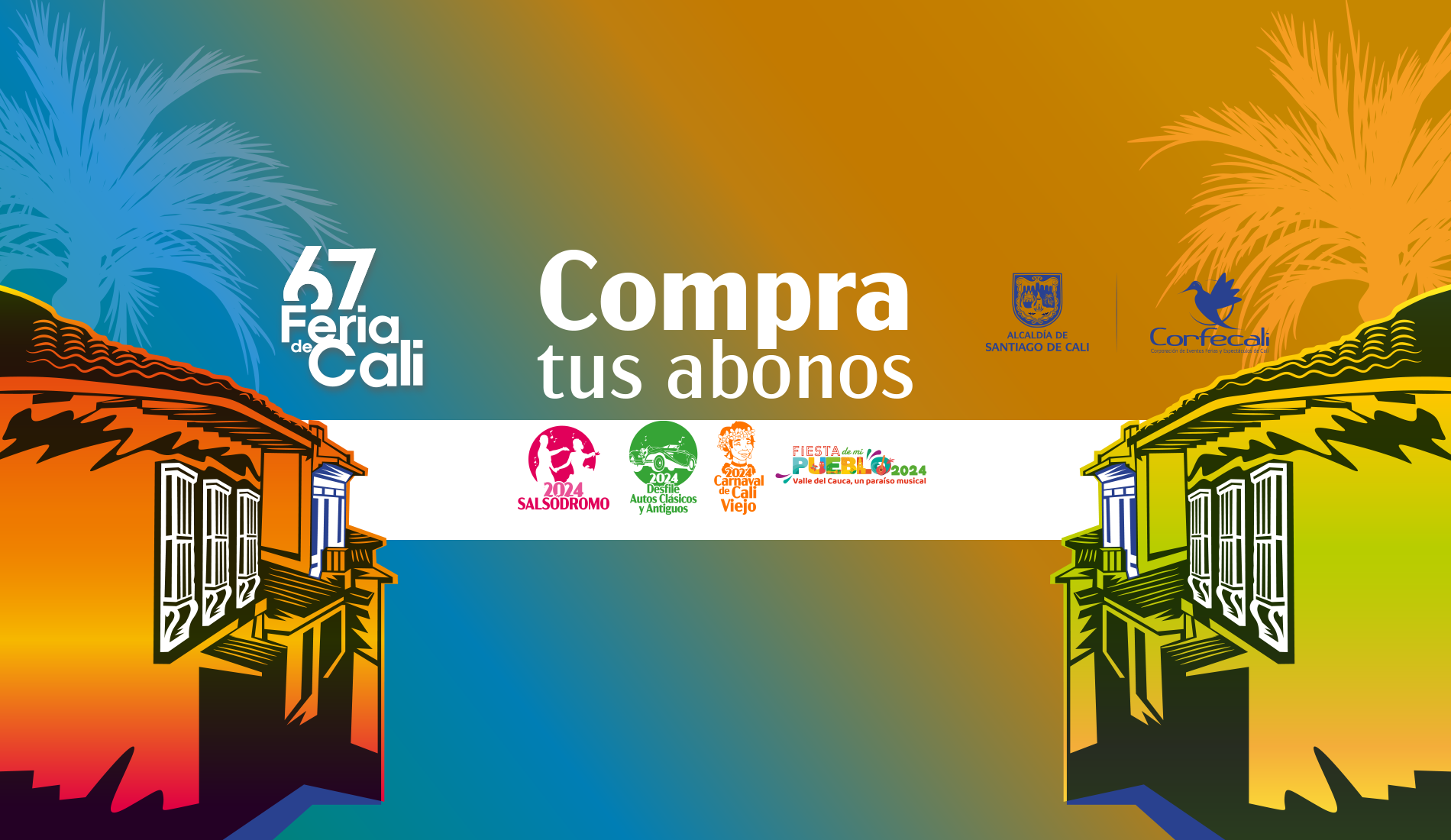 5.000 abonos salieron a la venta para los desfiles de la ‘67 Feria de Cali’