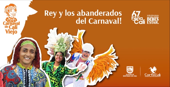 &lsquo;Carnaval de Cali Viejo de 2024&rsquo;: saluden al Rey y a los Abanderados
