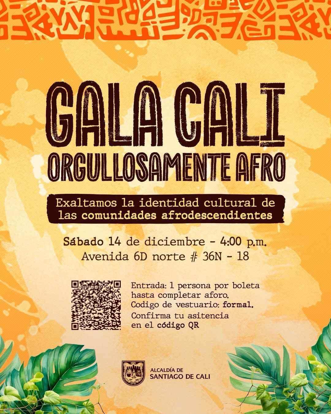 Gala ‘Cali Orgullosamente Afro’: exaltando la identidad cultural de las comunidades afrodescendientes