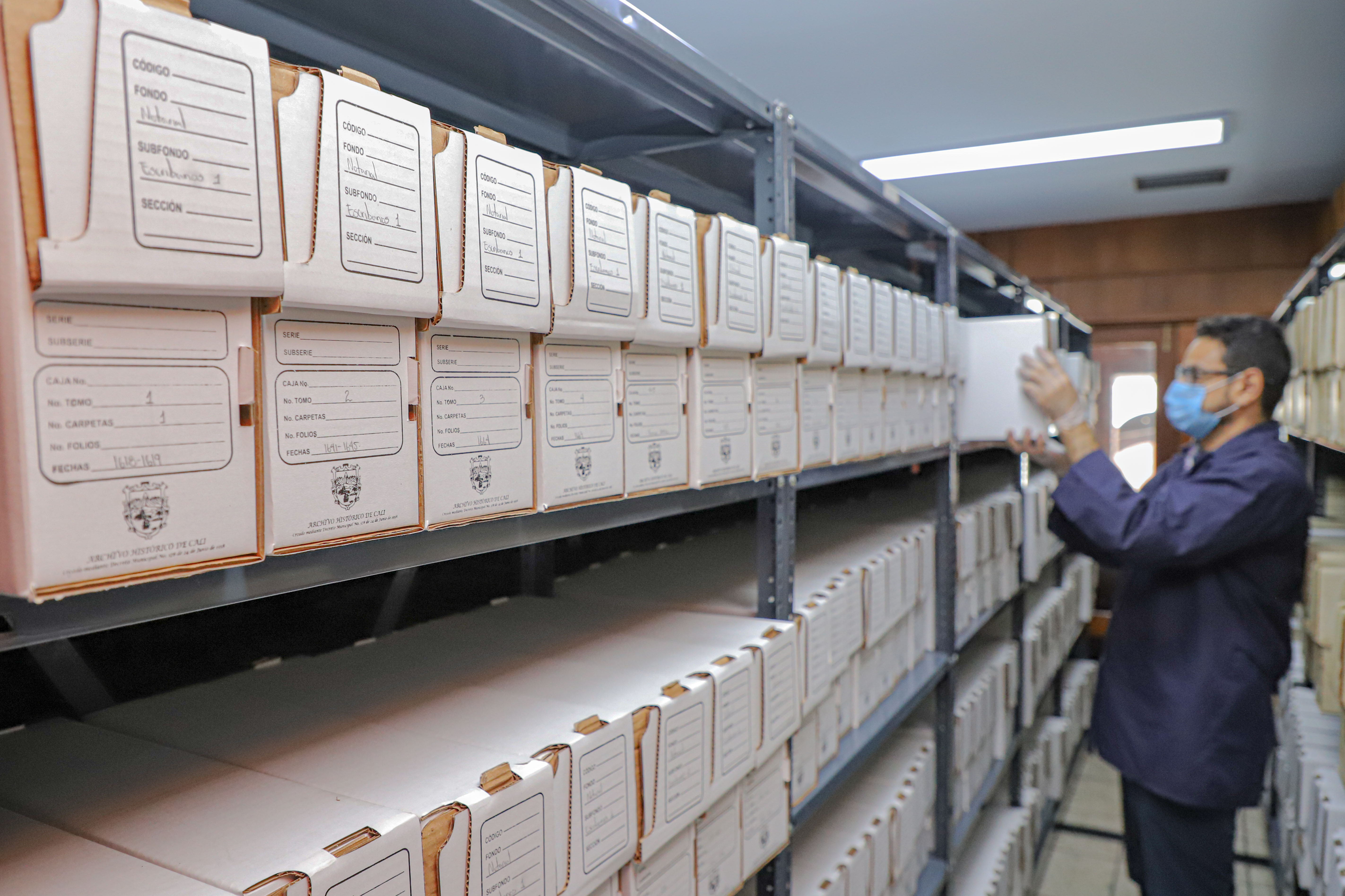 Cajas desacidificadas