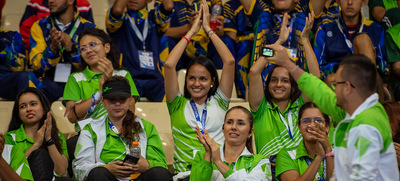 Gratitud y alegr&iacute;a se conjugaron durante la clausura de los Juegos Universitarios Nacionales en Cali