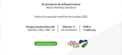 Infraestructura realizar&aacute; su 2da rendici&oacute;n de cuentas el pr&oacute;ximo 11 de noviembre