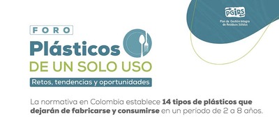 Foro sobre pl&aacute;sticos de un solo uso: retos, tendencias y oportunidades