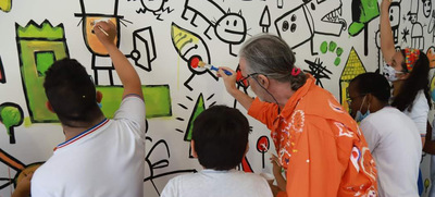 Animales fant&aacute;sticos y seres salidos de la imaginaci&oacute;n se toman el domo de la Biblioteca Departamental