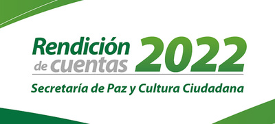 Paz y Cultura Ciudadana tendr&aacute; su Segunda Jornada de Rendici&oacute;n de Cuentas