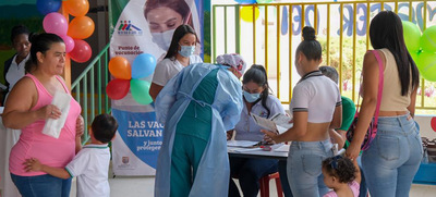 Cali no para de vacunar contra rub&eacute;ola y sarampi&oacute;n