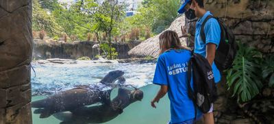 Expedici&oacute;n &lsquo;Todas y Todos a Estudiar&rsquo;, por el zool&oacute;gico de Cali