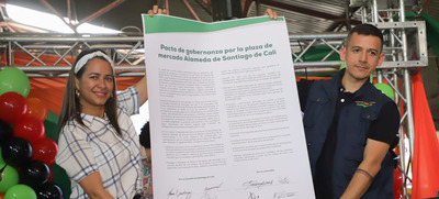 Suscrito el Pacto de gobernanza por la plaza de mercado Alameda
