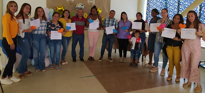 Padres de familia se capacitaron en pr&aacute;cticas para la crianza de sus hijos