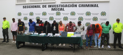 Autoridades desarticulan dos bandas dedicadas al hurto de celulares y al expendio de estupefacientes