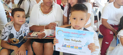 90 ni&ntilde;as y ni&ntilde;os vinculados al &lsquo;Modelo Cari&ntilde;o&rsquo; celebraron su transici&oacute;n a la educaci&oacute;n formal