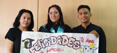 El amor de su familia la impuls&oacute; para lograr la meta m&aacute;s importante de su vida: certificarse como t&eacute;cnica auxiliar en salud oral