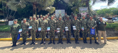 Dagma capacit&oacute; a j&oacute;venes soldados y est&aacute;n listos para defender los ecosistemas