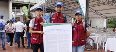 Cali Incluyente apoya a la Brigada de emergencia y prevenci&oacute;n de la Fundaci&oacute;n Coalici&oacute;n de Brigadas
