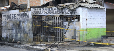 Reacci&oacute;n inmediata de autoridades locales ante incendio en barrio San Nicol&aacute;s