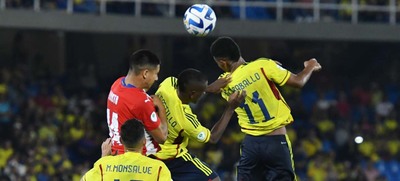 Con el empuje de los cale&ntilde;os, Colombia igual&oacute; 1-1 con Paraguay en el Suramericano Sub 20