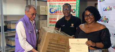 Programa CaliAfro entreg&oacute; insumos a j&oacute;venes emprendedores