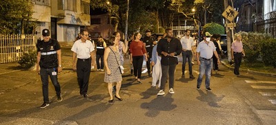 Secretar&iacute;a de Seguridad y Justicia realiz&oacute; recorrido por el barrio San Fernando atendiendo requerimientos de la comunidad