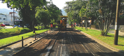 Inici&oacute; la intervenci&oacute;n de la calle 52 con el grupo operativo de Infraestructura
