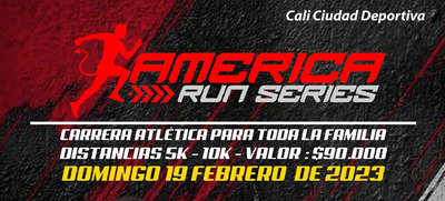 Por primera vez en Colombia se correr&aacute; la carrera de un equipo de f&uacute;tbol: la &lsquo;Am&eacute;rica Run Series&rsquo;