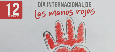 En el D&iacute;a Internacional de las Manos Rojas se ratific&oacute; el compromiso con la construcci&oacute;n de paz