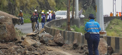 Inv&iacute;as habilita paso a un carril en el kil&oacute;metro 13 de la V&iacute;a al Mar