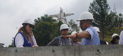 Tramo 5 de Cristo Rey ya cuenta con el 100% de los muros de contenci&oacute;n