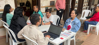 Jueces de Paz recibieron insumos para el cumplimiento de su tarea