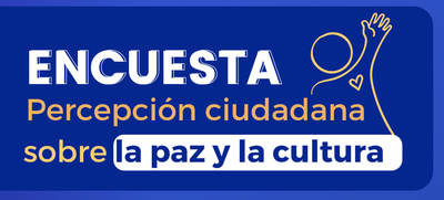 Mediante encuesta se consulta la opini&oacute;n cale&ntilde;a en torno a la paz y la convivencia