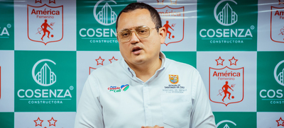 Cosenza emul&oacute; iniciativa de la Alcald&iacute;a de Cali y confirm&oacute; patrocinio al Am&eacute;rica de Cali Femenino