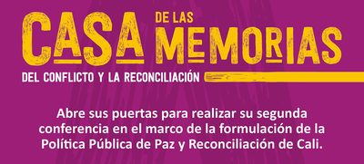 Casa de las Memorias anuncia la conferencia Mujeres en la construcci&oacute;n de Paz