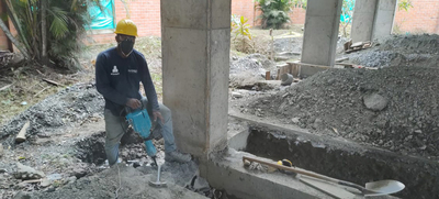 Comuna 8 conoci&oacute; detalles del proyecto civil de la sede educativa Croydon